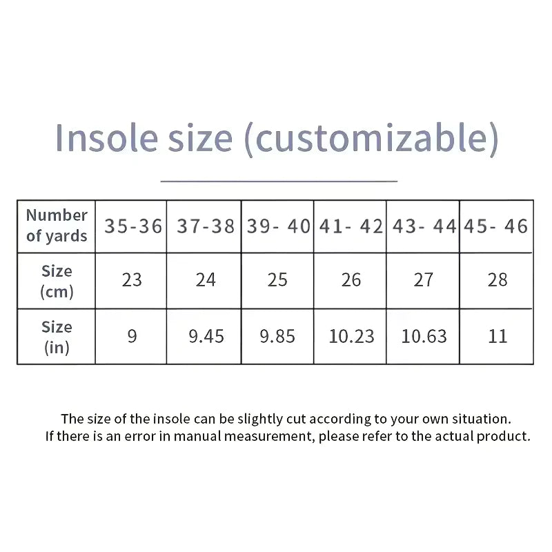 Height Increase Insoles EVA